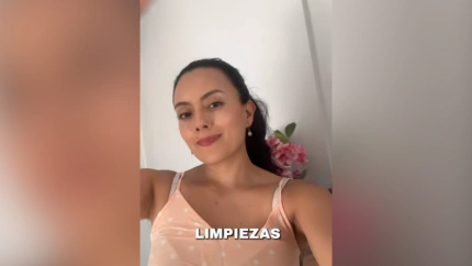 Lorena, en el vídeo
