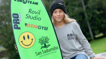 Candela Pérez Dopico es natural de San Sadurniño