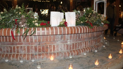 Fotografía archivo de anteriores ediciones de la Nit de la Llum en Dénia