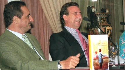Carlos Herrera con Alfonso Ussía