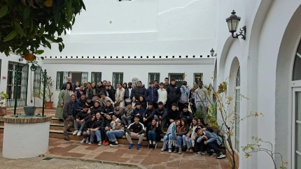 Alumnos 4º de la ESO del InES Francisco Garfias de Moguer