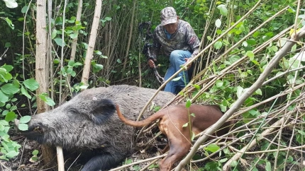 El colectivo de cazadores lamenta el estado de la dejadez de las áreas de caza de Collserola