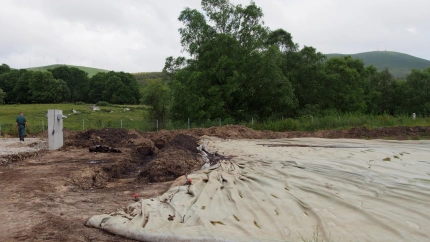 El Seprona llegó a determinar el punto exacto del vertido para imputar como investigado a su propietario