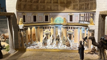 El Coliseo de Roma se traslada a Valladolid: así es el belén monumental que todos quieren visitar