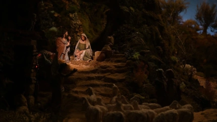 Belén monumental Antiguo Casino Ciudad Rea - Nacimiento