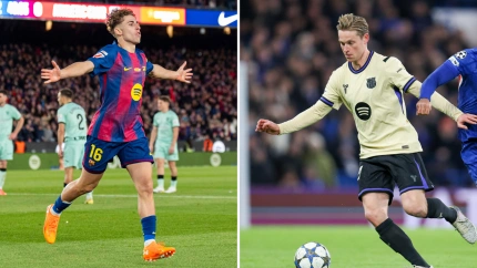 Fermín y Frenkie de Jong