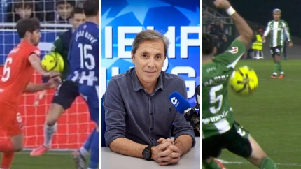 Paco González penaltis por manos