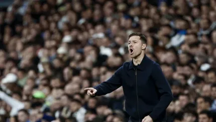 Xabi Alonso, en el Santiago Bernabéu