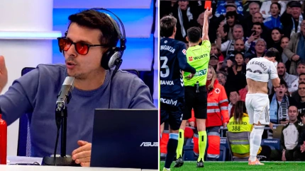 Isaac Fouto opinó sobre el arbitraje del Real Madrid-Celta
