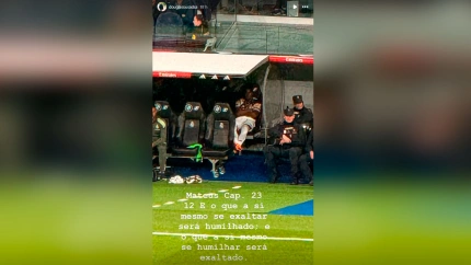 La publicación del padre de Endrick