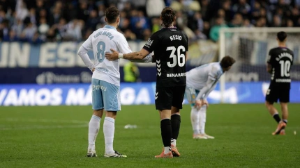 Empate entre Málaga y Real Zaragoza en La Rosaleda