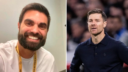 Rubén Cañizares y Xabi Alonso