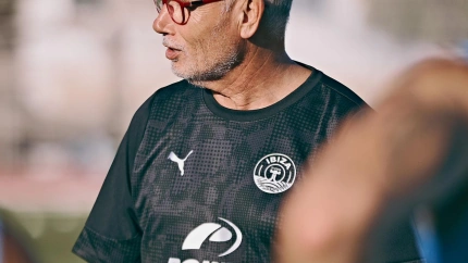 Miguel Álvarez en un entrenamiento