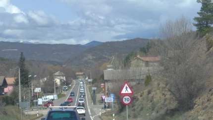 Retención tráfico Monrepós