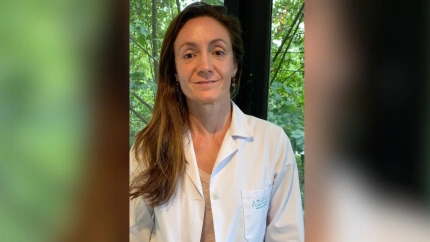 La doctora Teresa Martínez, cirujana maxilofacial