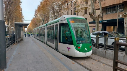 El tranvía de Jaén, este martes