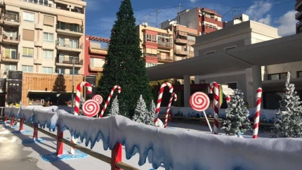 Foto de archivo de la Navidad en el Espacio Séneca de Alicante