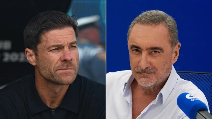 Xabi Alonso y Carlos Herrera