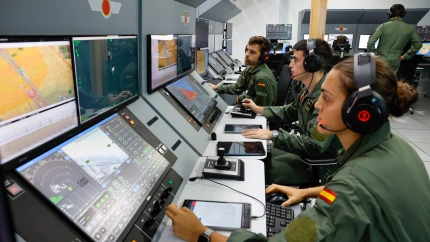 Grupo de Escuelas del Ejército del Aire en la Base Aérea de Matacán (GRUEMA), en Salamanca.