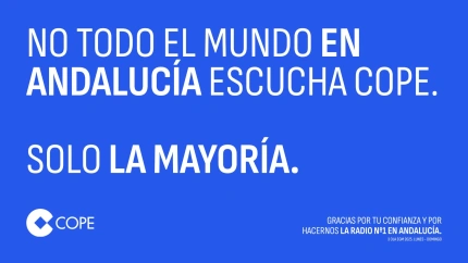 Volvemos a ser la radio líder en Andalucía, de lunes a domingo, según la tercera ola del Estudio General de Medios