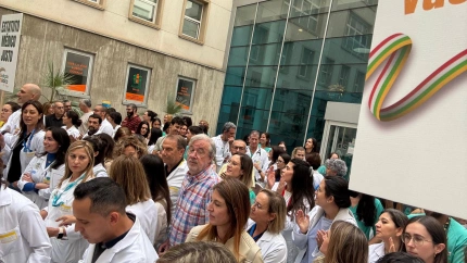 Médicos en huelga en La Rioja