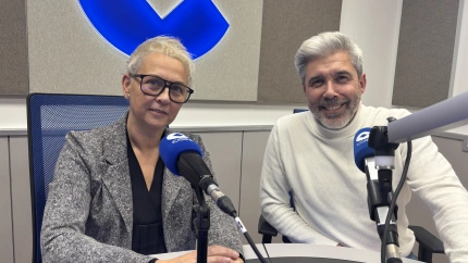 Eva Bush con Carles Villeta