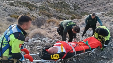 Rescate del accidentado