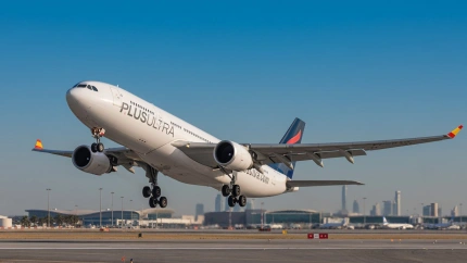 Avión A330 de Plus Ultra.