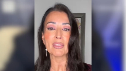 La notaria Cristina Clemente en una captura de @notariabuendia