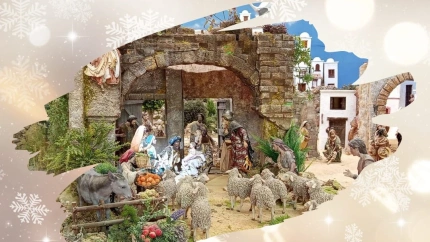 Cartel del Belén y el Rastrillo Solidario de Costaleros Contra el Cáncer