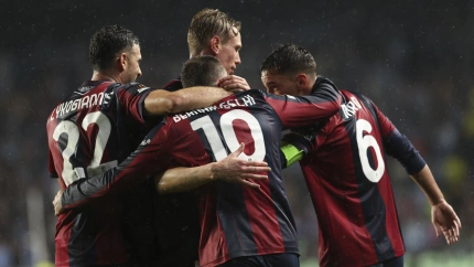 Bernardeschi celebra el gol al Celta