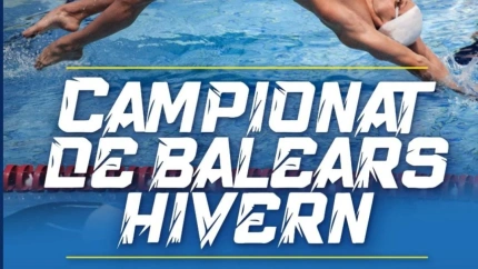 Cartel del Campeonato de Baleares de natación