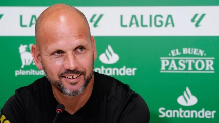 José Alberto en sala de prensa