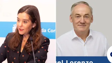 Inés Rey y Miguel Lorenzo