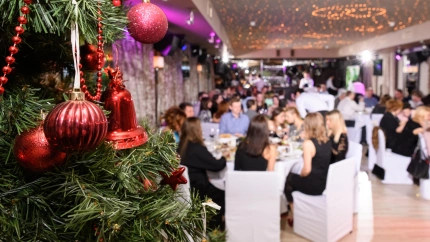 Imagen de recurso de una cena de empresa