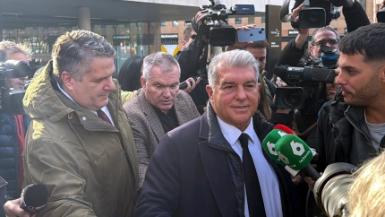 Joan Laporta, presidente del FC Barcelona