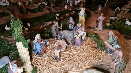 El belén de O Tilo tiene características únicas