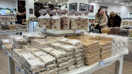 Turrones de la Turronería Vicens