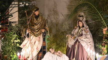 Belén de la Hermandad del Cristo de San Agustín
