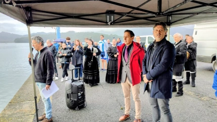 Un momento de la jornada celebrada este sábado en la comarca del Ortegal