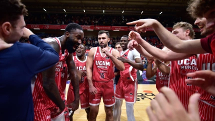 UCAM Murcia CB alcanza la octava victoria