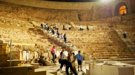 Visitas nocturnas al Teatro Romano de Cartagena