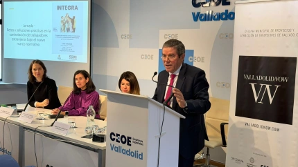 El presidente de CEOE Valladolid, Carlos Magdaleno, valora las inversiones millonarias que podrían llegar a Valladolid