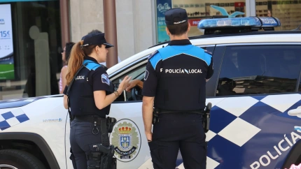 Policías locales de Lugo