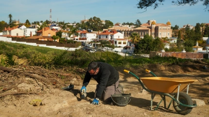 (Foto de ARCHIVO)Trabajos en los restos hallados del cabezo de San Pedro.REMITIDA / HANDOUT por AYUNTAMIENTO DE HUELVAFotografía remitida a medios de comunicación exclusivamente para ilustrar la noticia a la que hace referencia la imagen, y citando la procedencia de la imagen en la firma02/12/2025