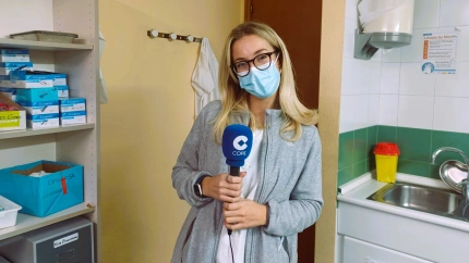 Carlota Martín, coordinadora de Enfermería del centro de salud de Pumarín (Oviedo)