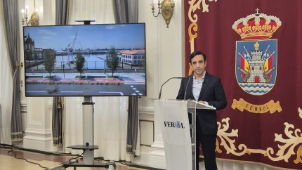 El alcalde de Ferrol, José Manuel Rey Varela, este lunes, tras la Junta de Gobierno