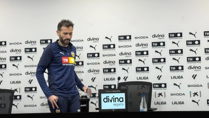 Corberán en el Media Center de Paterna