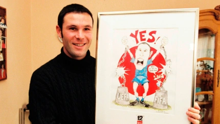 Imagen de archivo del exfutbolista Jean-Marc Bosman