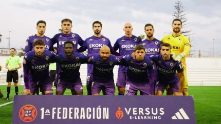 Once inicial del Hércules en El Palmar.